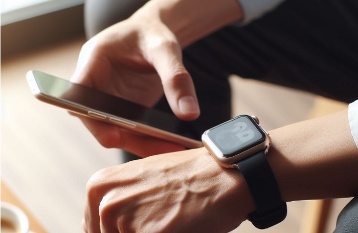 pairing smartwatch Pairing a smartwatch with smartphone