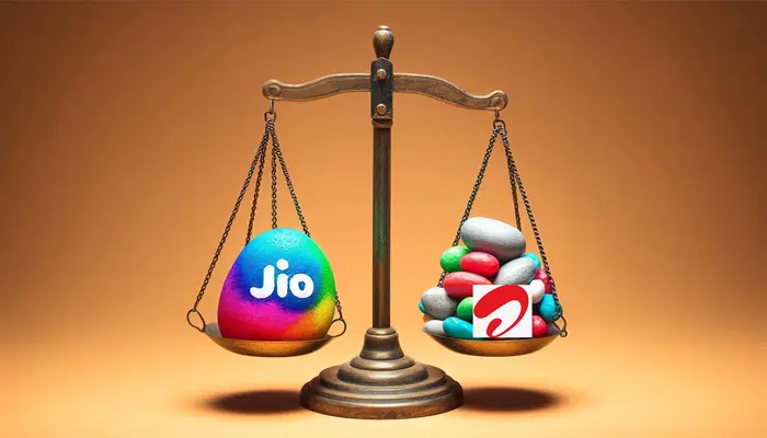 jio vs airtel Jio vs Airtel data plans comparison