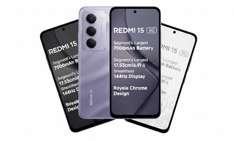 Redmi 15 What's new with Redmi 15 5G